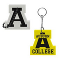 Letter A Floating Key Tag